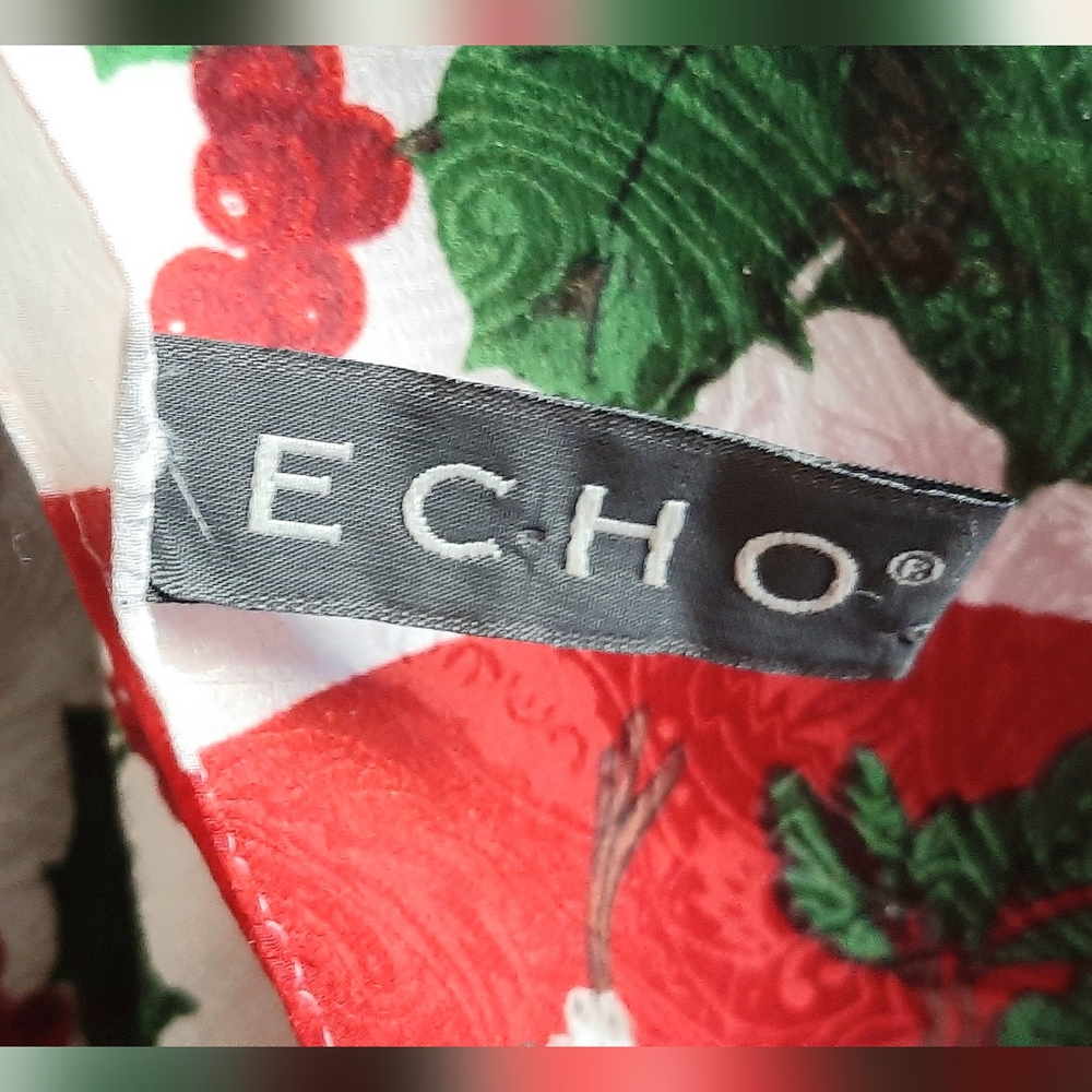 Echo Festive Floral Scarf
